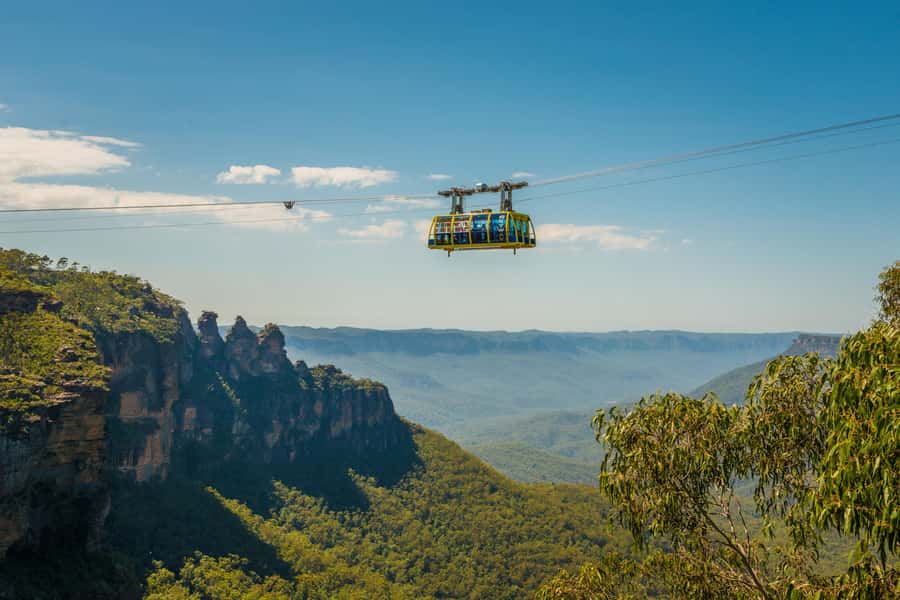 Blue Mountains Adventure: Scenic World, Zoo & Koala Photo - Katoomba Cascades and Cahill’s Lookout: Waterfalls and a Calmer View