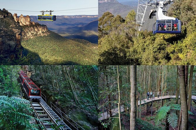Blue Mountains Small-Group Tour from Sydney with Scenic World,Sydney Zoo & Ferry - Jamison & Megalong Valley views, then a village break for lunch