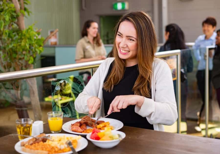 Breakfast with Koalas at WILD LIFE Zoo Darling Harbour - The Full Schedule: Tea, Keeper Tour, Koala Breakfast, Then Free Explore