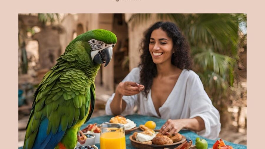 Breakfast with parrots at Masseria Mazzetta with wildlife park - Key highlights worth waking up for