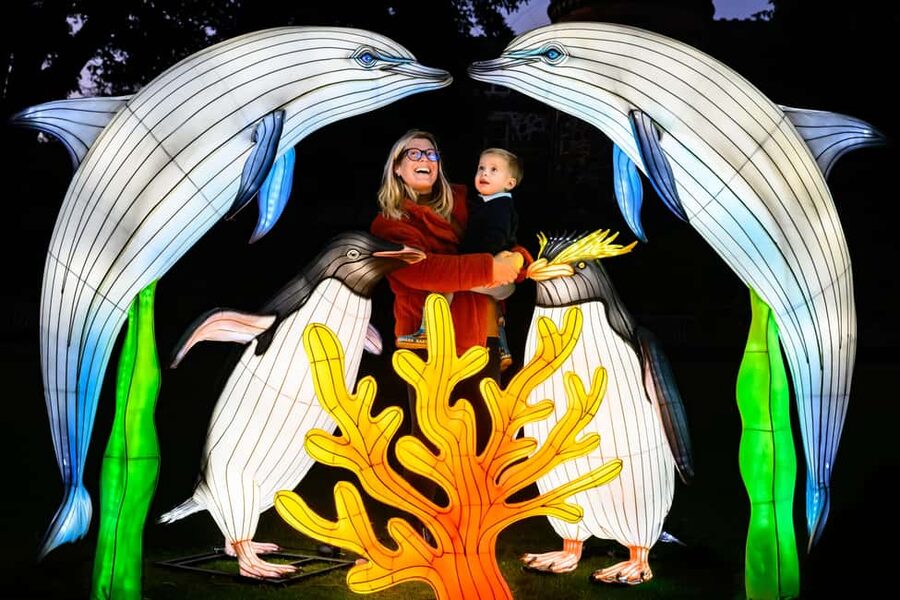 Edinburgh: Edinburgh Zoo Giant Lanterns Entry Tickets - Planning your route time for a 1-day lantern evening