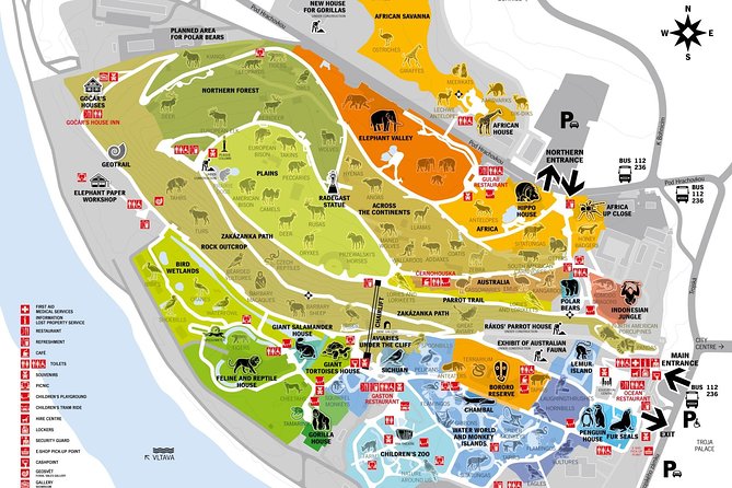 Prague Zoo Admission Ticket including Round Trip Transfer - Food, Drinks, and Keeping Your Energy Up