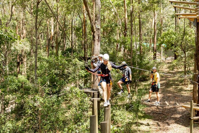TreeTop Challenge Currumbin Wildlife Park - Meeting at Currumbin Wildlife Sanctuary and Getting Oriented
